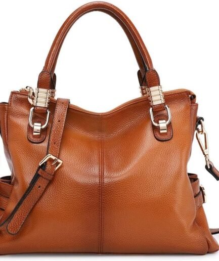 Soft Women Genuine Leather Purses and Handbags Satchel Tote Shoulder Bag