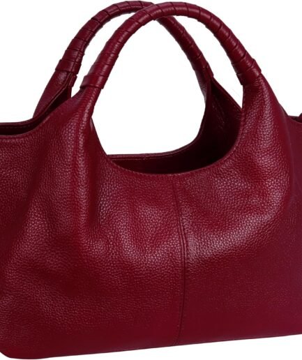 Genuine Leather Shoulder Bags Purses and Handbags for Women Satchel Designer Cross Body  Medium Size Tote